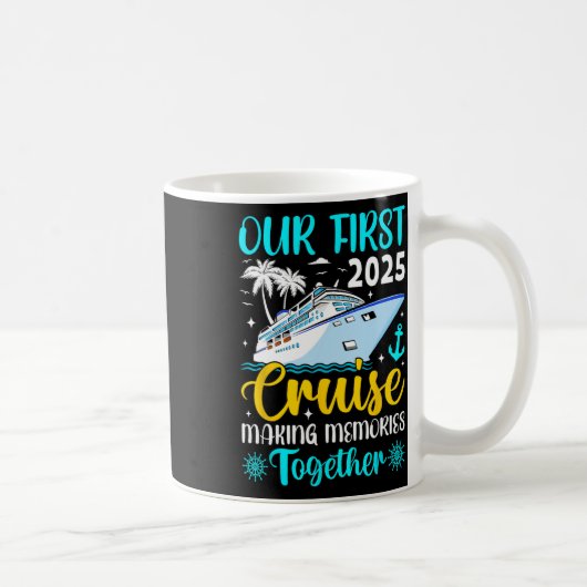 2025年ファミリークルーズ旅行マッチング コーヒーマグカップ (右)