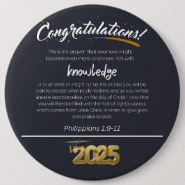 2025年フィリップ1:9-11クリスチャン 缶バッジ