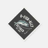 2025年フィ退職したッシャーパパ退職金 スタンダードカクテルナプキン (角)