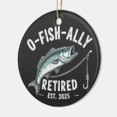 2025年フィ退職したッシャーパパ退職金 セラミックオーナメント (左)