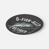 2025年フィ退職したッシャーパパ退職金 ペーパープレート (アングル)