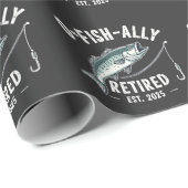 2025年フィ退職したッシャーパパ退職金 ラッピングペーパー (ロールコーナー)