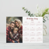 2025年フォトカレンダー バーンレッド シーズンカード (スタンド正面)