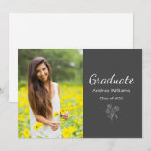 2025年フォトグレモダンーのクエレガントラス 案内状 (正面/裏面)