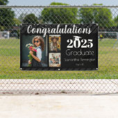 2025年フォトコラージュの卒業クラス 横断幕 (インサイチュ)