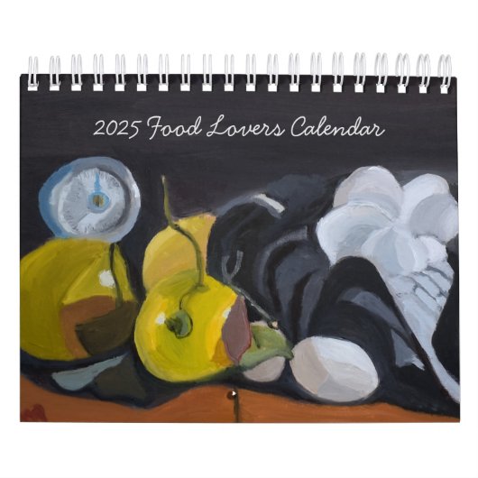 2025年フードラバーのカレンダー カレンダー (カバー)