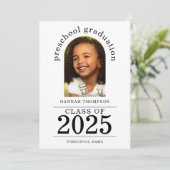 2025年プレスクール卒業 案内状 (スタンド正面)