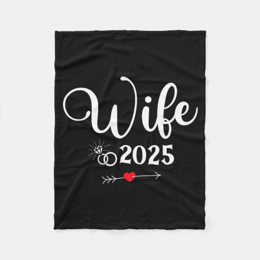 2025年プロポーズパーティー 夫婦おそろい フリースブランケット (正面)