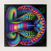 2025年ヘビ ジグソーパズル (横)