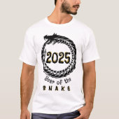 2025年ヘビ Tシャツ (正面)