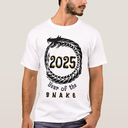 2025年ヘビ Tシャツ (正面)