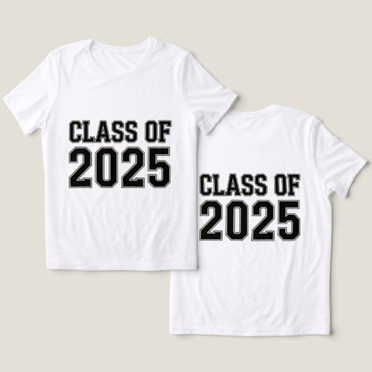 2025年ホワイト女子学級 トライブレンドＴシャツ (デザイン正面&裏面)