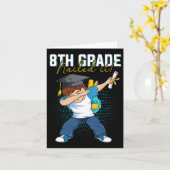 2025年ボーイ8年生のダビング卒業Cl釘付け カード (黄色い花)