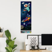 2025年ポスター – 天の川 ポスター (ホームオフィス)