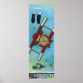 2025年ポスタ書ー – 空 ポスター