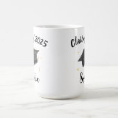 2025年マグカップ卒業パーソナライズされた科 コーヒーマグカップ (中央)