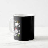 2025年ミセス・ミスターとして初のクリスマス 夫婦 コーヒーマグカップ (正面左)