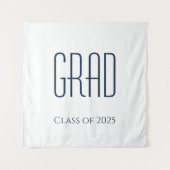 2025年ミニマリストの卒業クラス タペストリー (正面)