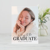 2025年ミニマル写真卒業発表 案内状 (スタンド正面)