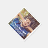 2025年モダンクラス卒業カスタム写真 スタンダードカクテルナプキン (角)