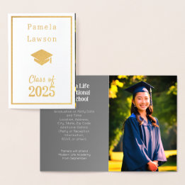 2025年モダンクラス – ゴールデン 箔カード