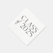 2025年モダンナプキンスのミニマリスト級 スタンダードカクテルナプキン (角)