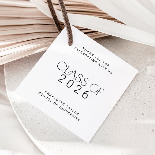 2025年モダンフェート学級ありがとう卒業 フェイバータグ