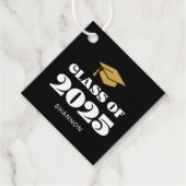 2025年モダンブラック金ゴールドクラスありがとうございました フェイバータグ (正面)