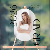 2025年モダン写真卒業へようこそ アクリルサイン (ニュートラル)