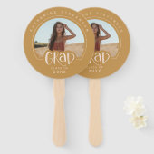 2025年モダン写真卒業クラス ハンドファン (正面&裏面)