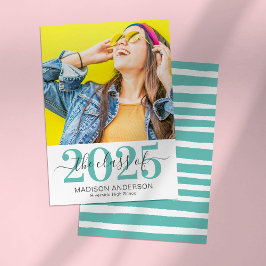 2025年モダン写真卒業 招待状