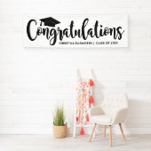 2025年モダン卒業おめでとう 横断幕 (インサイチュ)