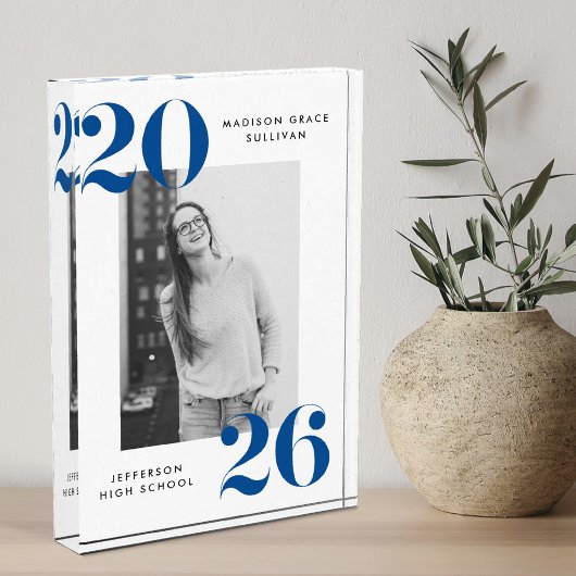 2025年モダン卒業のブルークラス フォトブロック