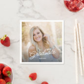 2025年モダン卒業のScript Photo Class スタンダードカクテルナプキン (インサイチュ)