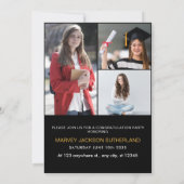 2025年モダン卒業プログラムのクラス 招待状 (裏面)