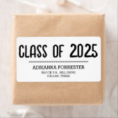 2025年モダン卒業 ラベル (インサイチュ)