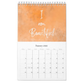 2025年モダン印前向き書確認カレンダー カレンダー (1月 2026)