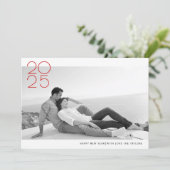 2025年モダン年末年始の写真 シーズンカード (スタンド正面)