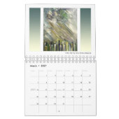 2025年モダン抽象芸術カラフルア絵を描ート カレンダー (3月 2027)