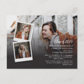 2025年モダン最小卒業党 インビテーションポストカード (正面)