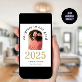 2025年モダン3月卒業 案内状