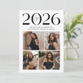 2025年モダン5年写真卒業 案内状 (スタンド正面)