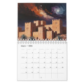 2025年モロッコ南部のカスバのカレンダー カレンダー (3月 2026)