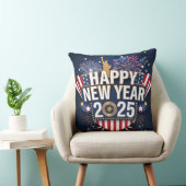 2025年ユニークおめでとうデザイン。 クッション (椅子)