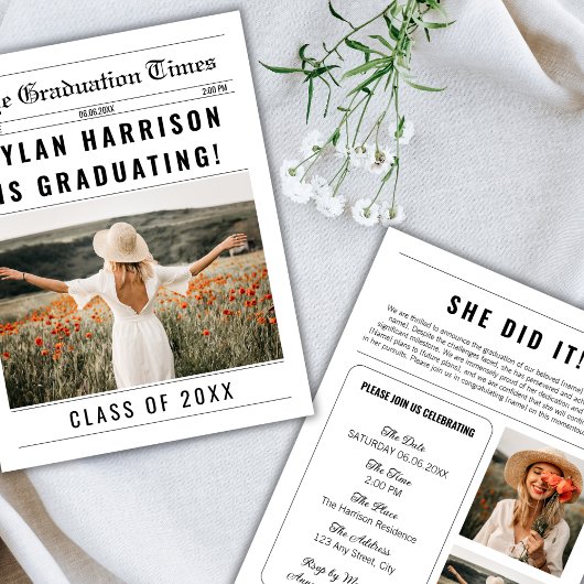 2025年ユニーク新聞学級 招待状