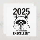 2025年ラッコの新年 最高の年になる！ シーズンカード (正面/裏面)