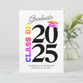 2025年レインボー卒業クラス 案内状 (スタンド正面)