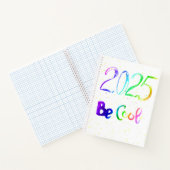 2025年レタリングBe Spiral クール Notebook ノートブック (内部)