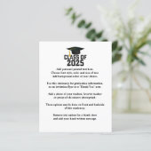 2025年レターマンクラス卒業発表 (スタンド正面)