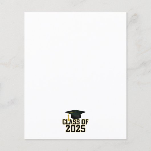 2025年レターマンクラス卒業発表 (裏面)